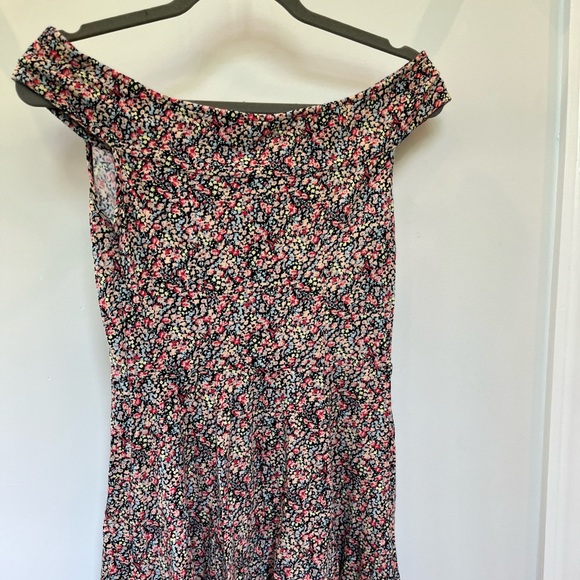 Kimchi Blue Urban Outfitters Floral Off the Shoulder Mini Dress—small - Picture 3 of 6